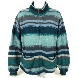 Waliki Alpaca Hair Cardigan Full Zip Sweater